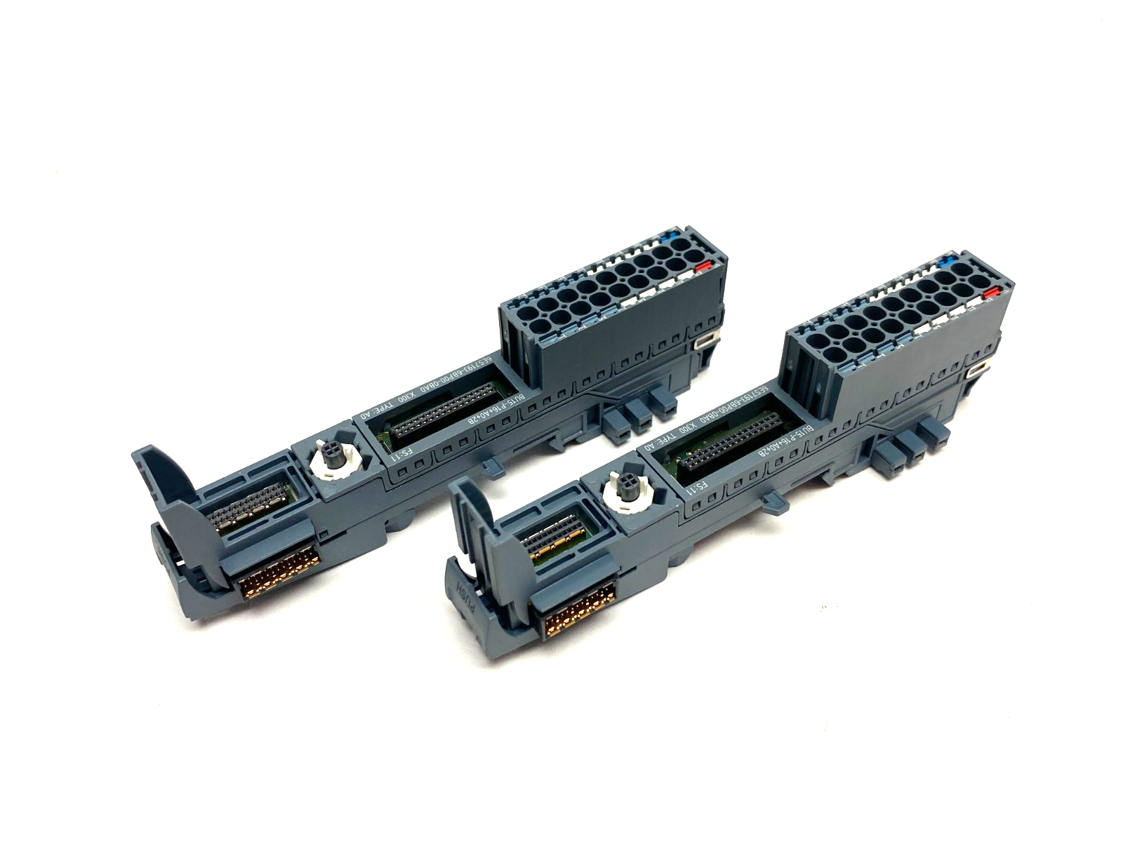 Siemens 6ES7193-6BP00-0BA0 SIMATIC ET 200SP Base Unit BU15-P16+A0+2B LOT OF 2 - Maverick Industrial Sales