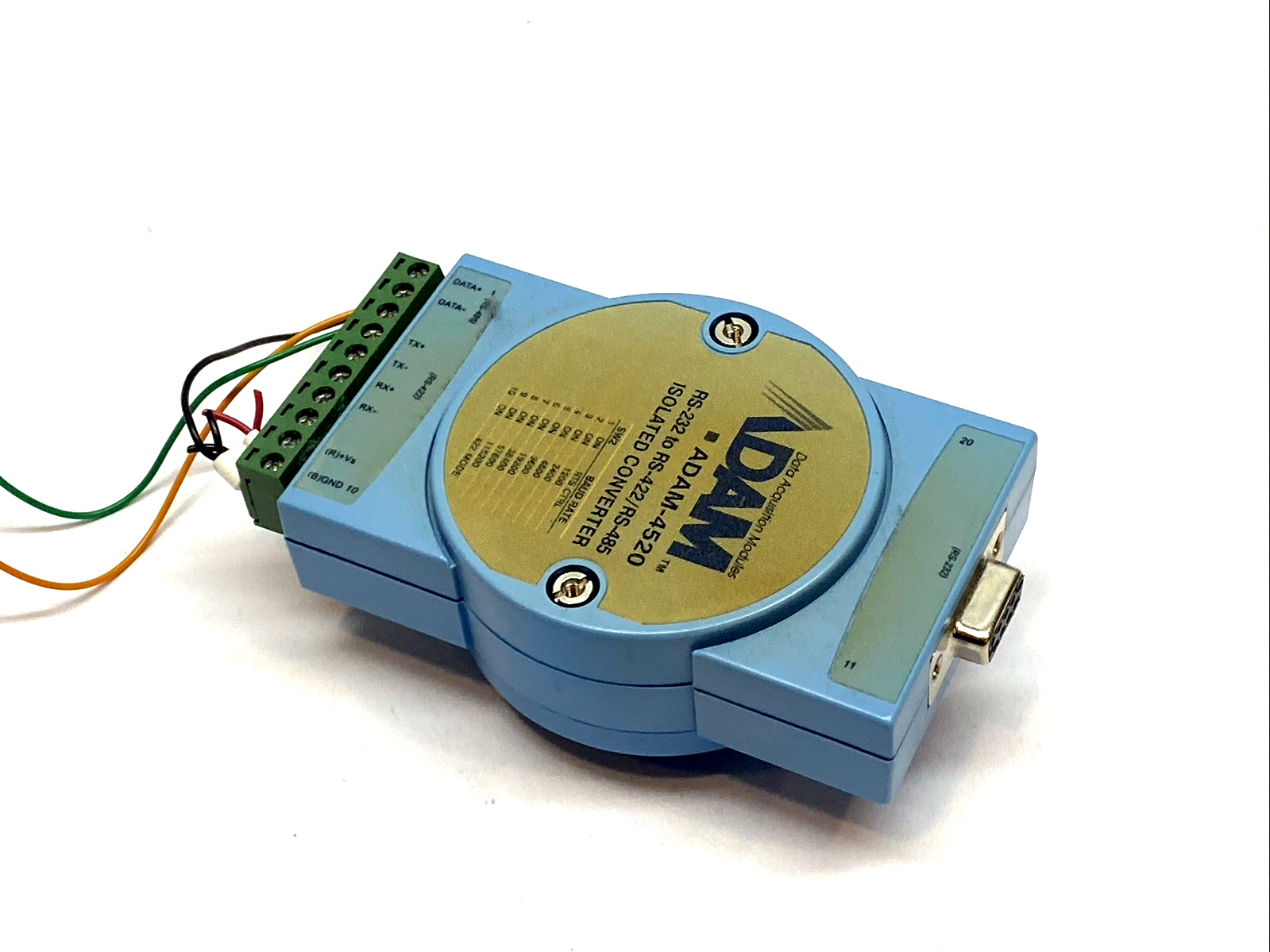 ADAM-4520 | Advantech Isolated RS-232 to RS-422/485 Converter 3kV 115.2kbps - For parts or not working - Maverick Industrial Sales
