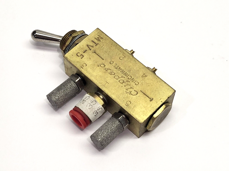 Clippard MTV-5 Toggle Valve - Maverick Industrial Sales