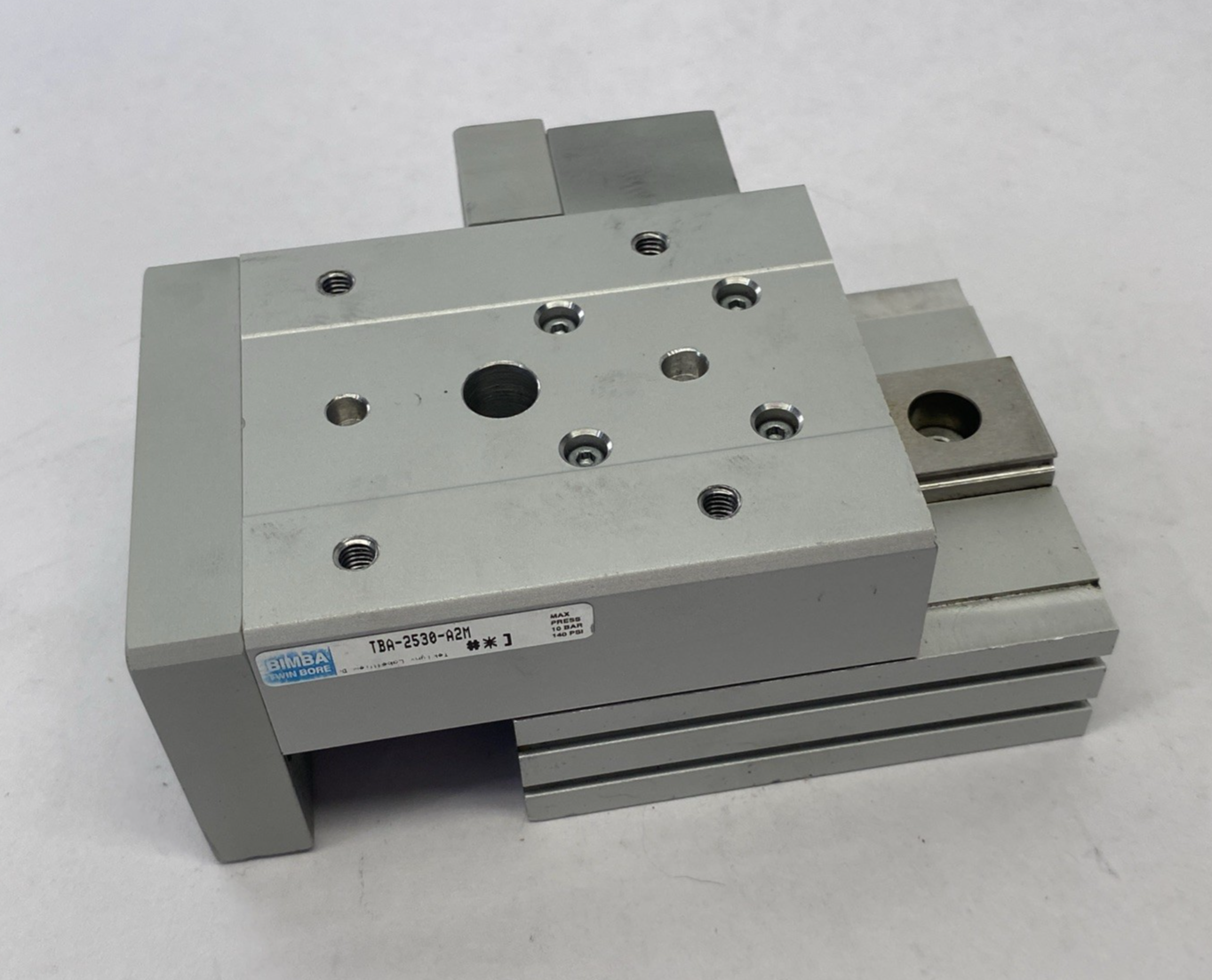 Bimba TBA-2530-A2M Twin Bore Dbl-Acting Guided Slide Table Cylinder, Pneumatic - Maverick Industrial Sales