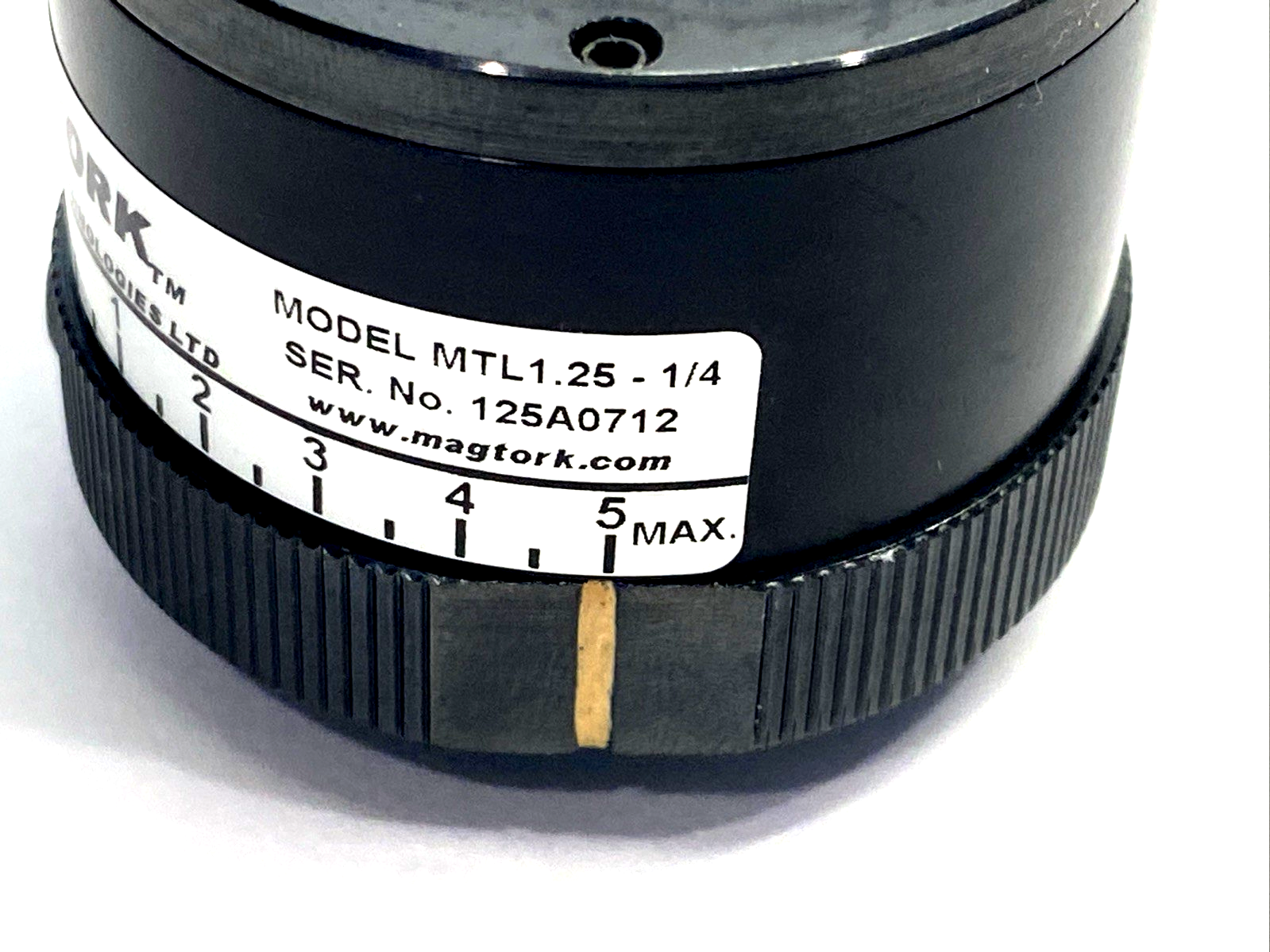 MTL1.25-1/4 | Magtork Hysteresis Clutch 1/4" Bore 1.25 lb/in - Used - Maverick Industrial Sales