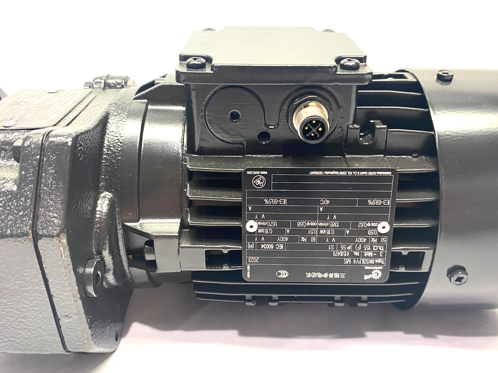 Nord SK0F-63LP/4 MS Spur Gearmotor, Scheugenpflug SP0234900 - Maverick Industrial Sales