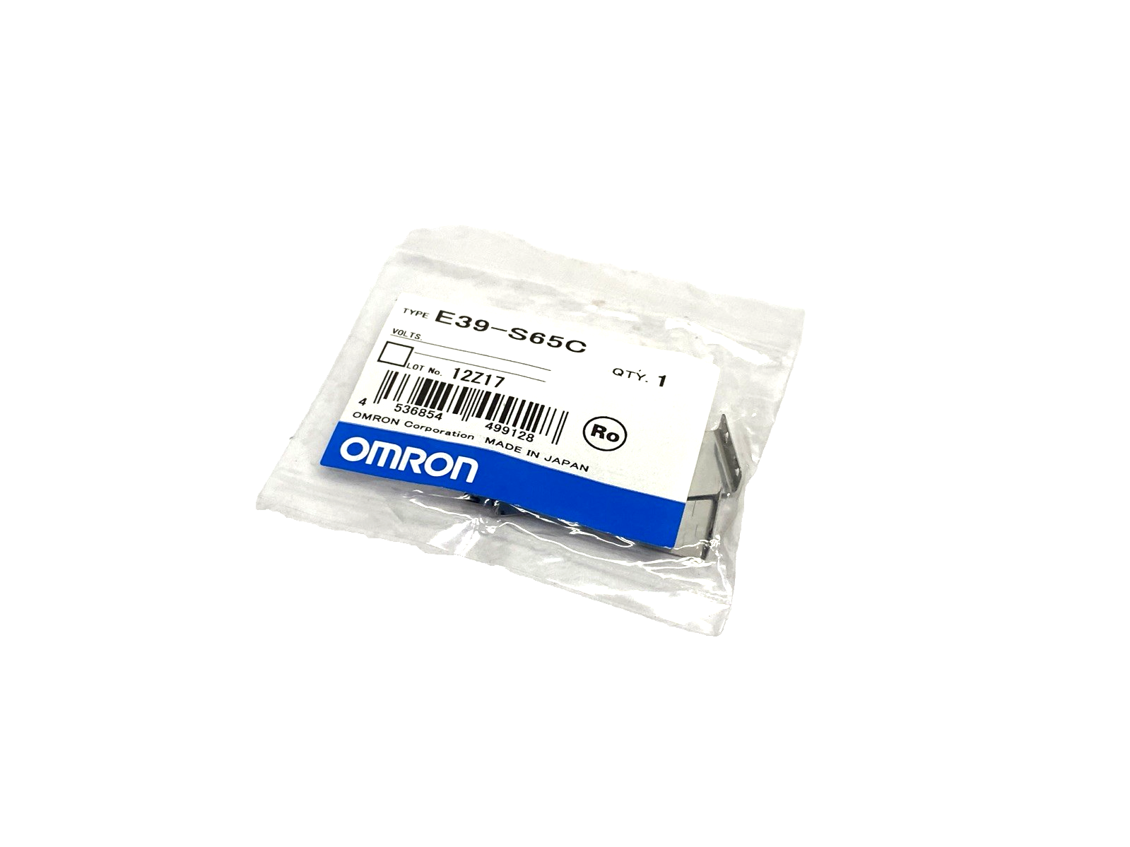 Omron E39-S65C Transmission Slit For Photoelectric Sensor 2mm Hole 2-PK LOT OF 2 - Maverick Industrial Sales