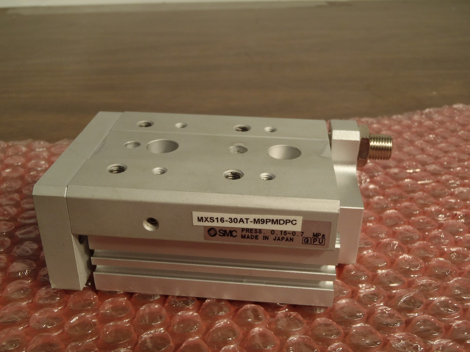 SMC MXS16-30AT-M9PMDPC Pneumatic Precision Linear Slide - Maverick Industrial Sales