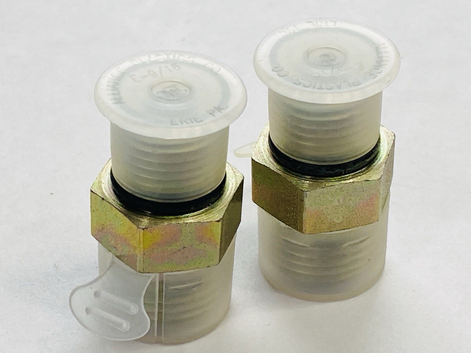 Parker 6 F5OLO-S Seal-Lok O-Ring Face Seal Tube Fitting 3/8" x 1/2-20" LOT OF 2 - Maverick Industrial Sales