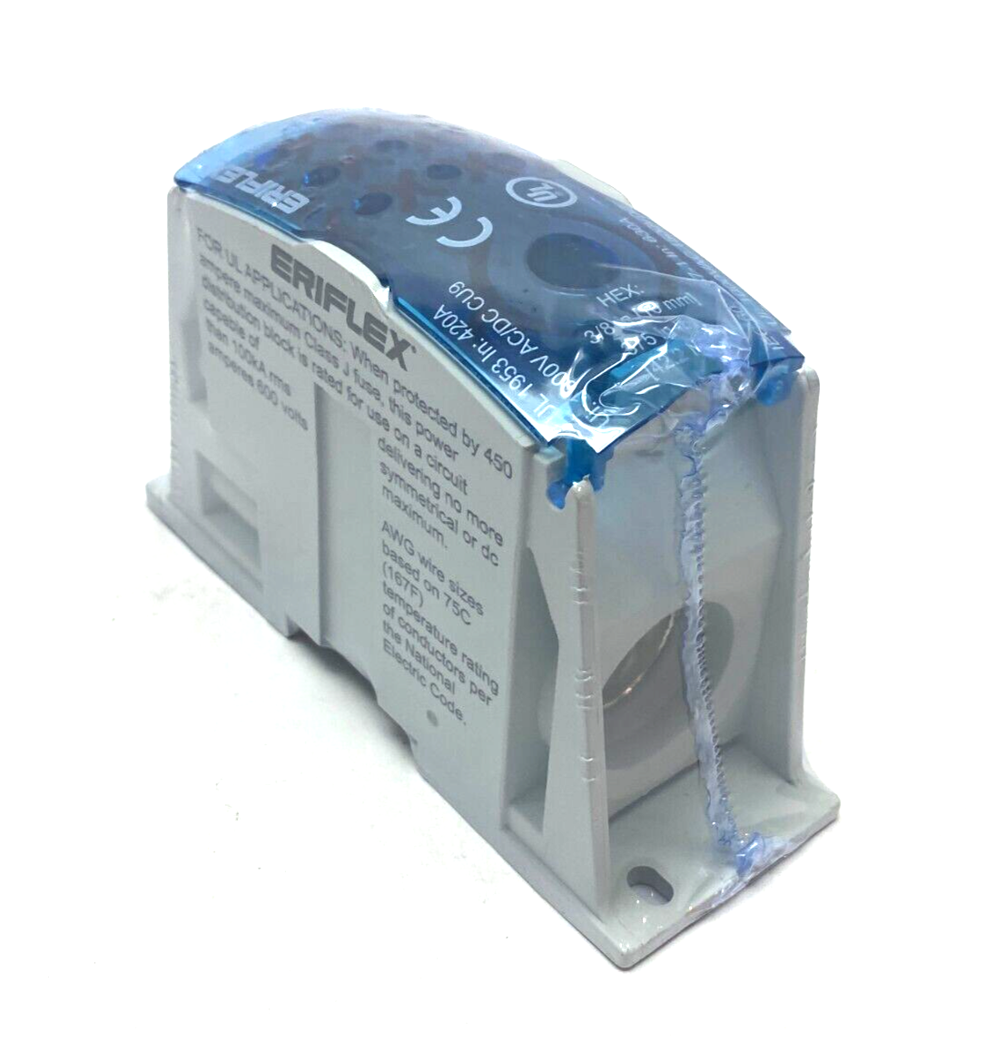 Nvent Erico UD9C630AL Eriflex Power Distribution Block 1 to 9 Cables 569203 - Maverick Industrial Sales