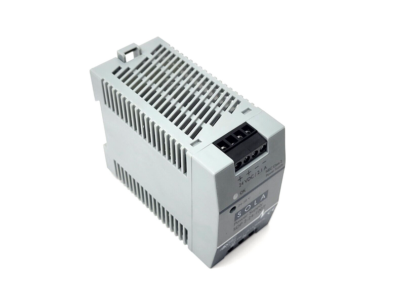 SOLA SDP 2-24-100T Power Supply 2.1A 24VDC 50/60Hz - Maverick Industrial Sales