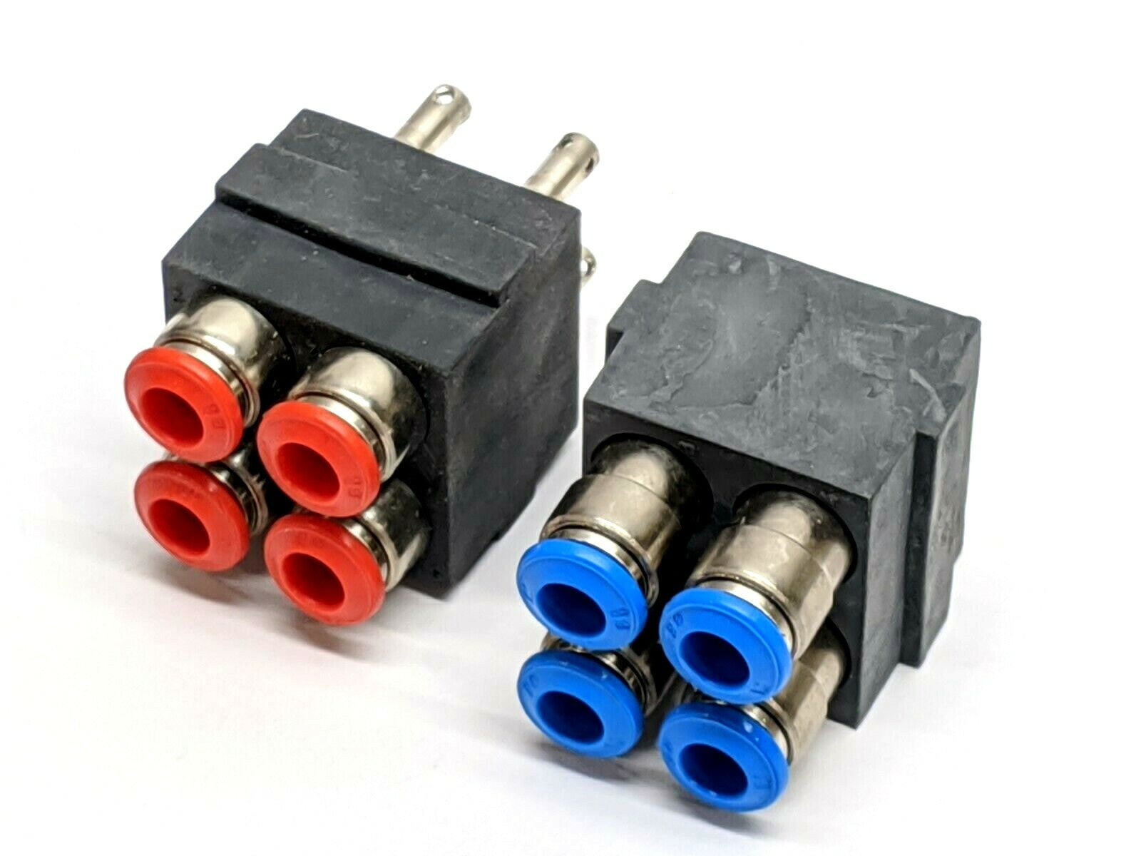Multi-Contact M-1412385 CT Male Part Pneumatic 4 Port w/ Female Pass Through - Maverick Industrial Sales