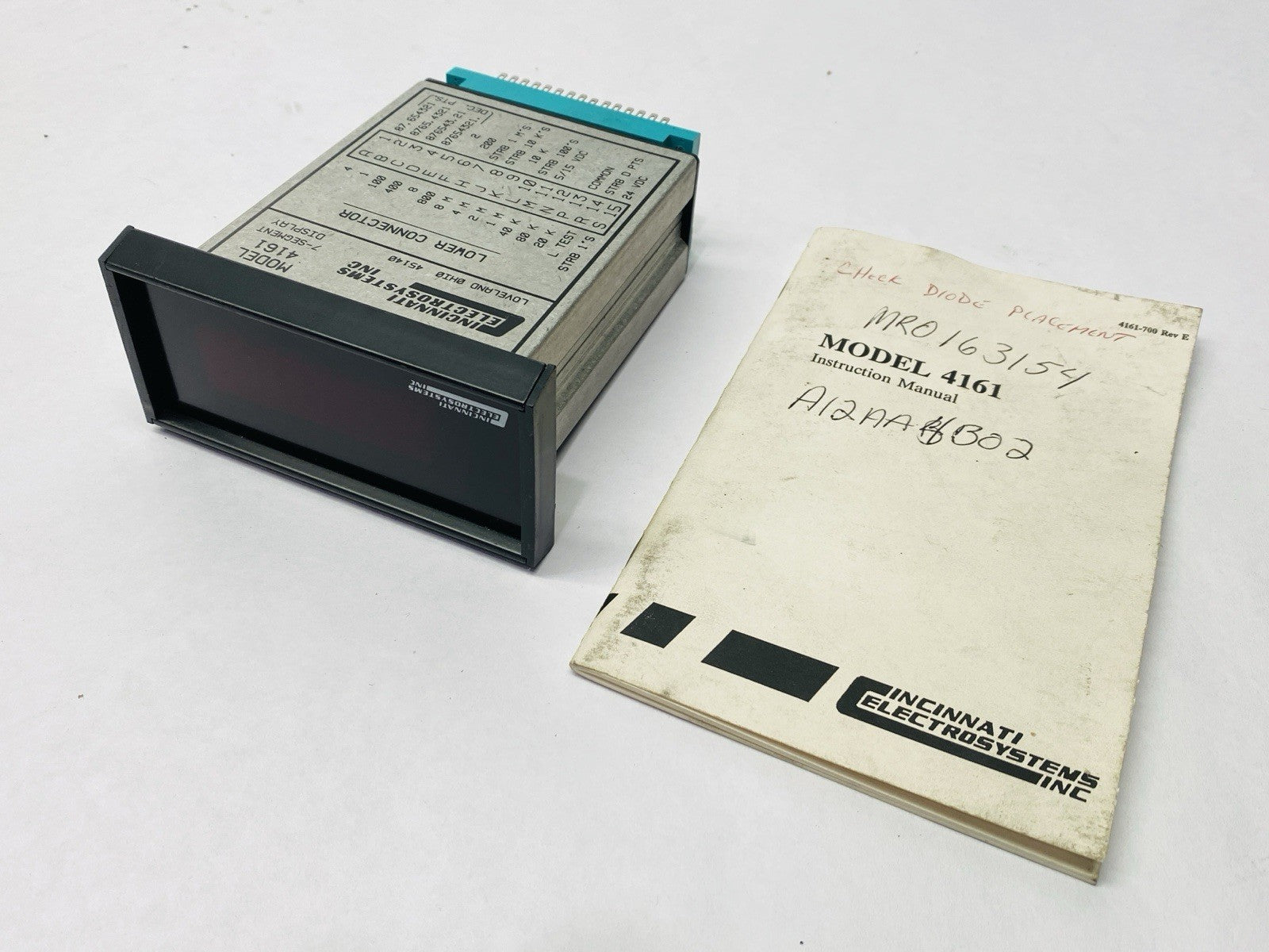 Cincinnati Electrosystems 4161-5-24-N12 7-Segment Display Interface - Maverick Industrial Sales