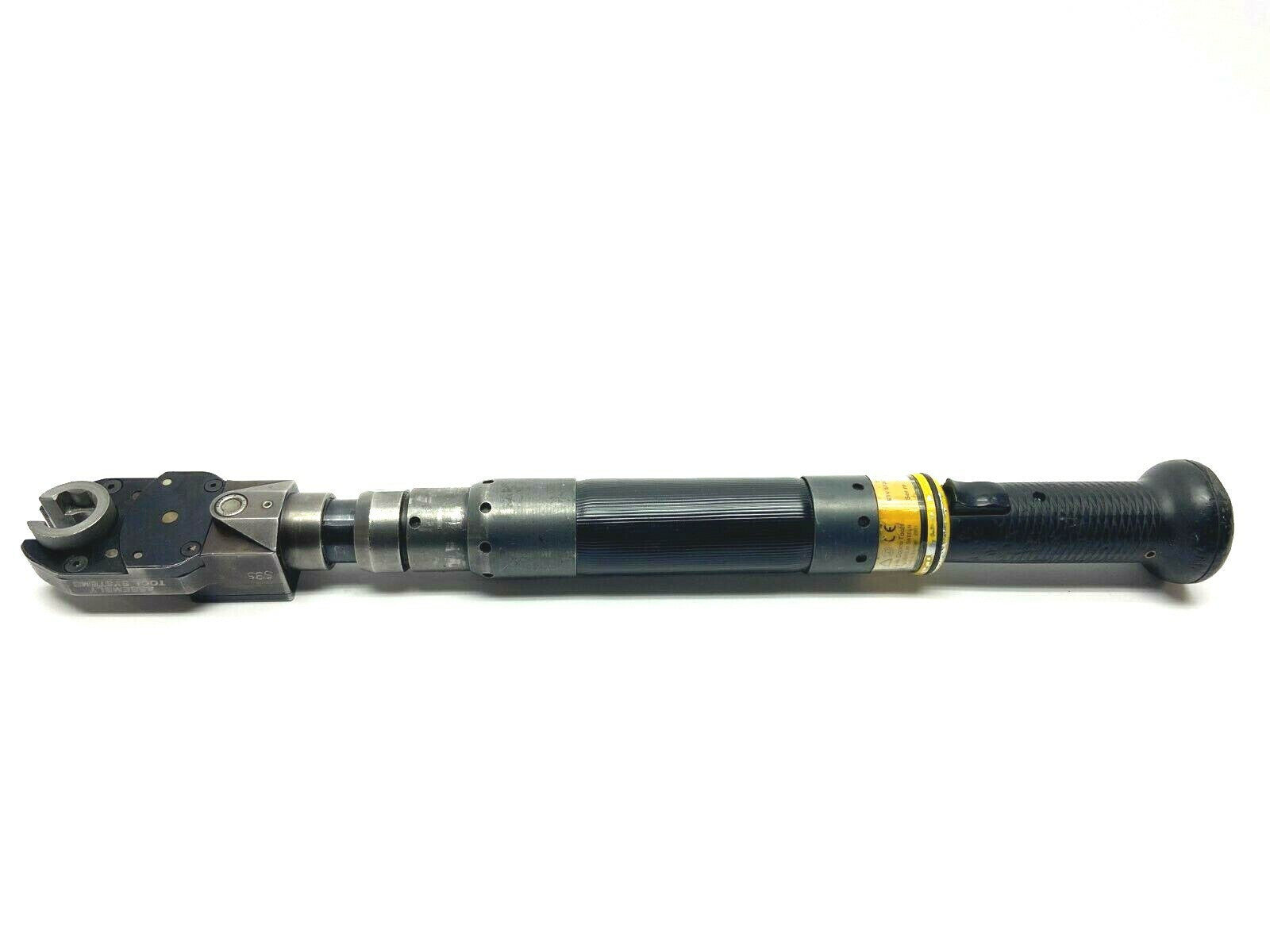 Atlas Copco ETV S7-30-10-CTADS Electric Nutrunner w/ KMV2513 Open End Attachment - Maverick Industrial Sales