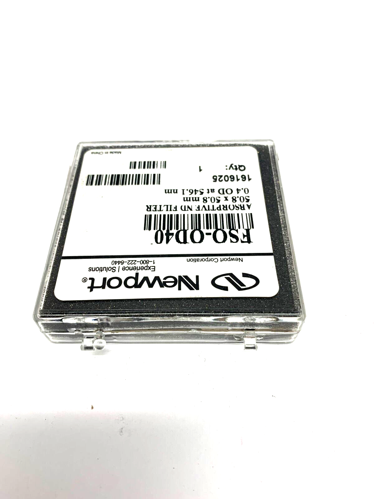 Newport FSQ-OD40 Absorptive Neutral Density Filter 50.8 x 50.8mm - Maverick Industrial Sales