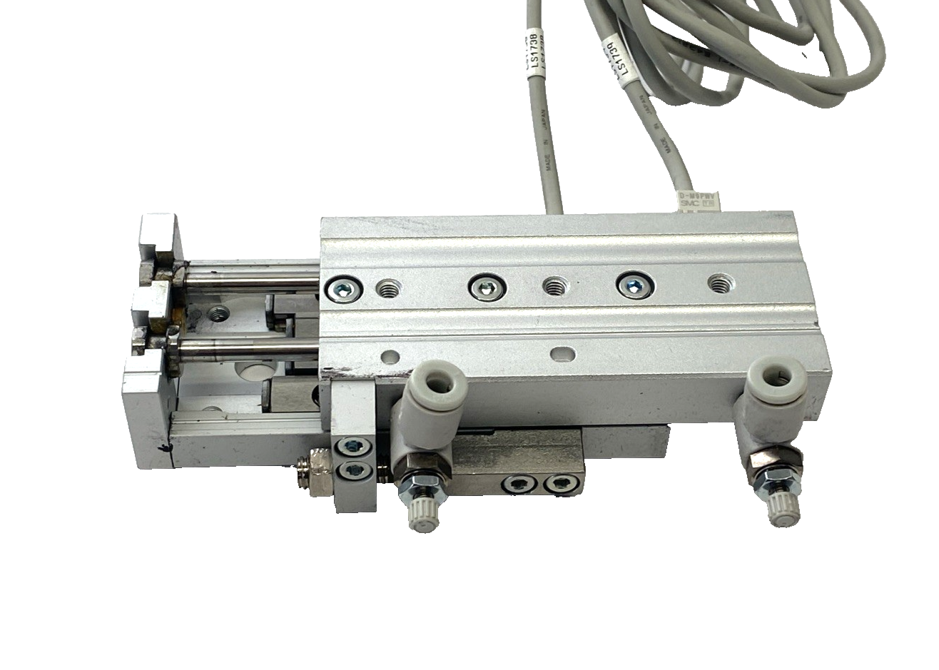 SMC MXS8-40 Pneumatic Slide Table/Guided Cylinder 8mm Bore 40mm Stroke - Maverick Industrial Sales