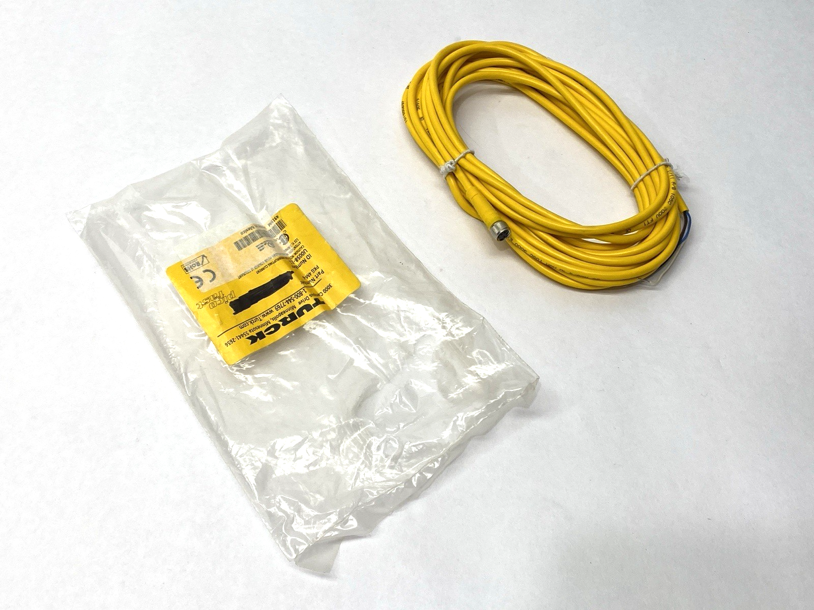 Turck PKG 4M-6 Single-Ended Cordset M8 Female Connector 4-Pin U0058-11 - Maverick Industrial Sales
