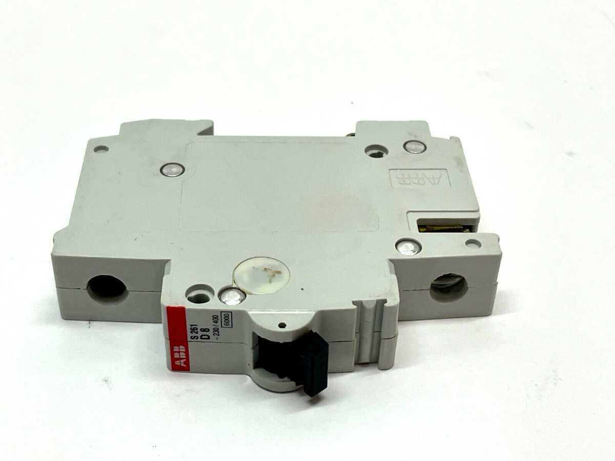 S261D8 | ABB Miniature Circuit Breaker 1-Pole 8A - Used - Maverick Industrial Sales