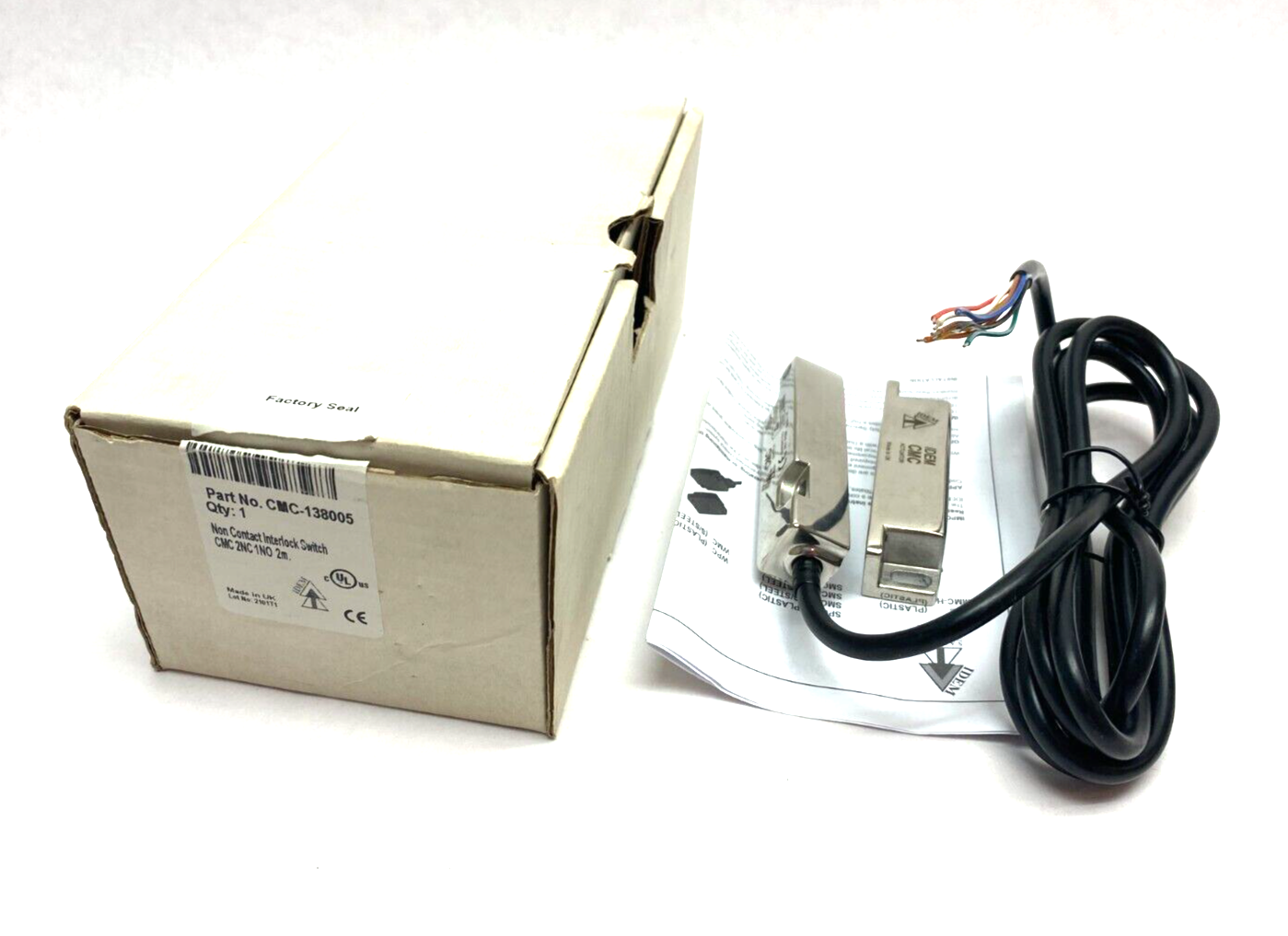 Automation Direct CMC-138005 IDEM Magnetic Safety Switch Set Non-Contact Coded - Maverick Industrial Sales