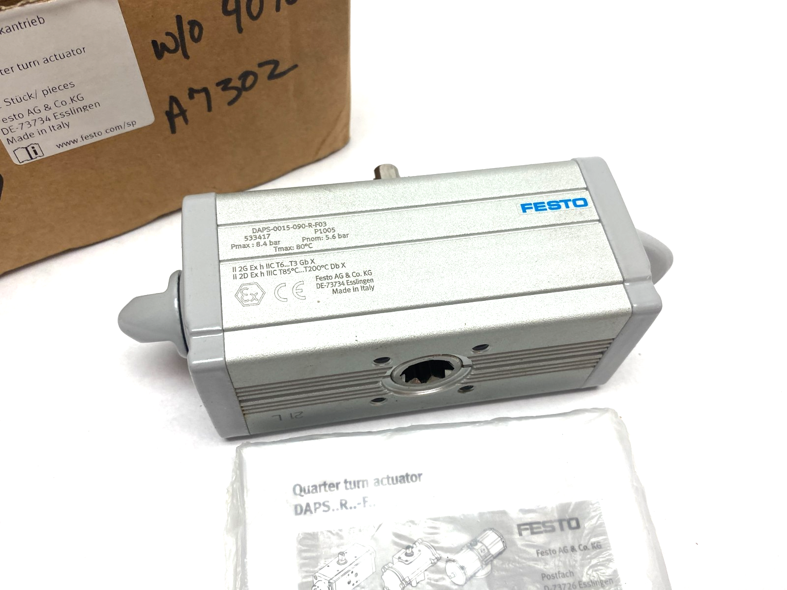 Festo DAPS-0015-090-R-F03 Quarter Turn Actuator 533417 - Maverick Industrial Sales