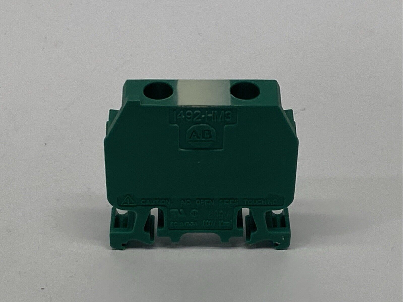 Allen Bradley 1492-HM3G Ser A Finger Safe Terminal Block Green BOX OF 29 - Maverick Industrial Sales