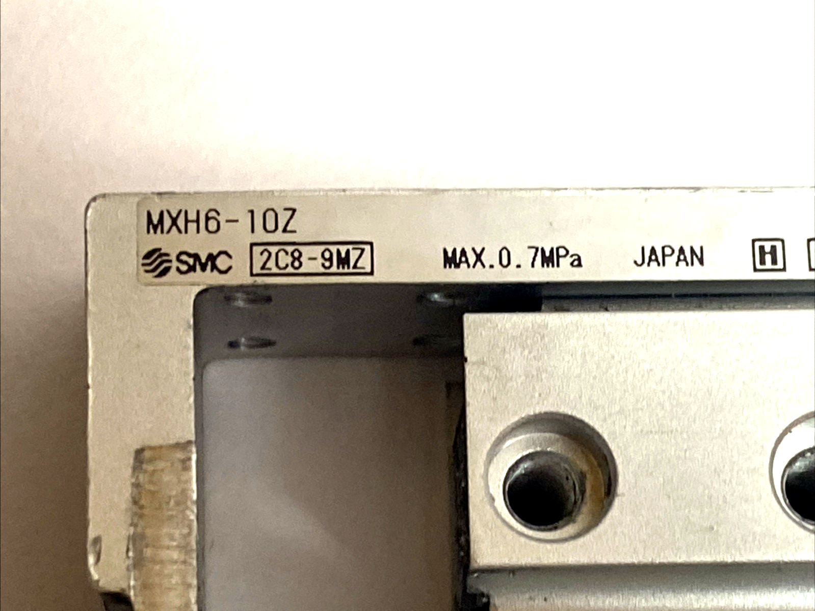 MXH6-10Z | SMC Compact Slide Table 6mm Bore 10mm Stroke Guided Cylinder - New - Maverick Industrial Sales