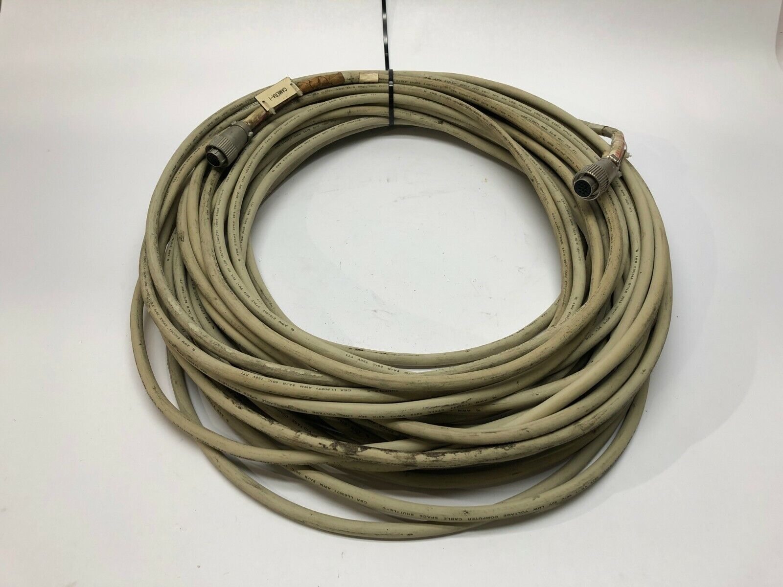Newton Research Labs 7103-10-100 10-Pin Industrial Camera Sensor Cable Cordset - Maverick Industrial Sales