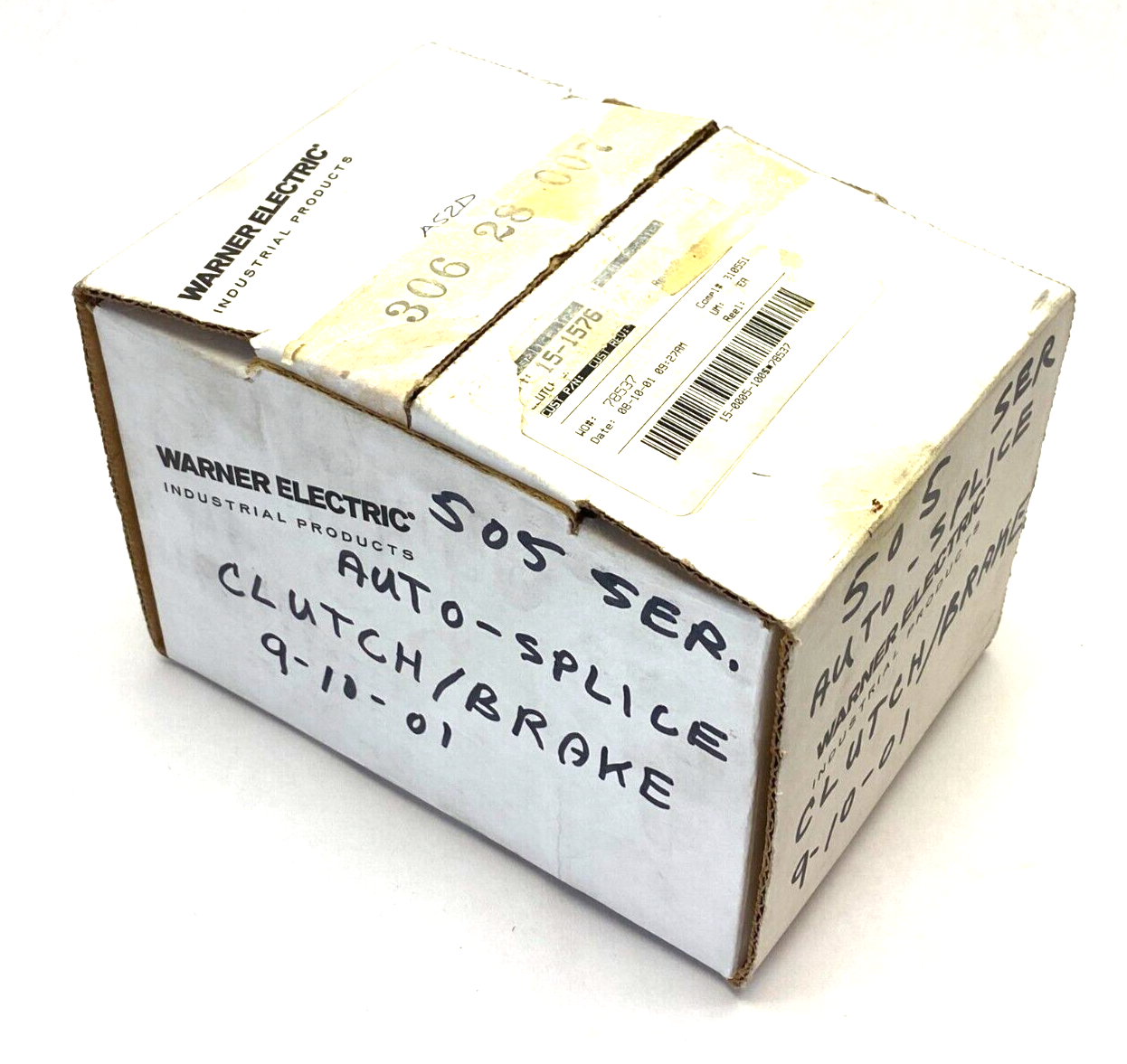 Warner Electric 306-28-007 Solenoid Operated Clutch Brake Wrap Spring Hub Input - Maverick Industrial Sales