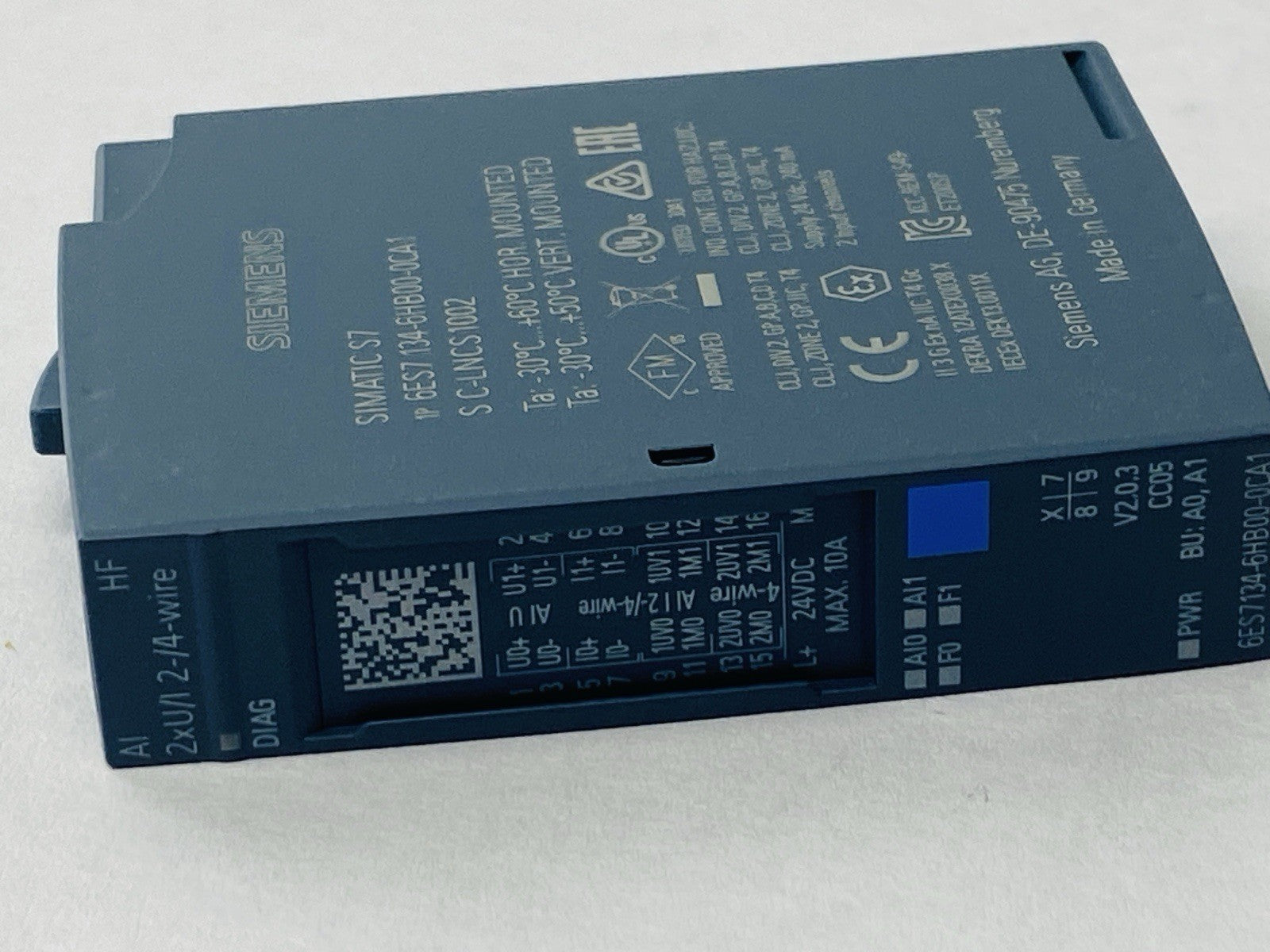Siemens 6ES7134-6HB00-0CA1 SIMATIC ET 200SP Analog Input Module - Maverick Industrial Sales