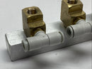 Pneumatic Manifold 4-Port w/ 6mm OD Tube Fittings - Maverick Industrial Sales