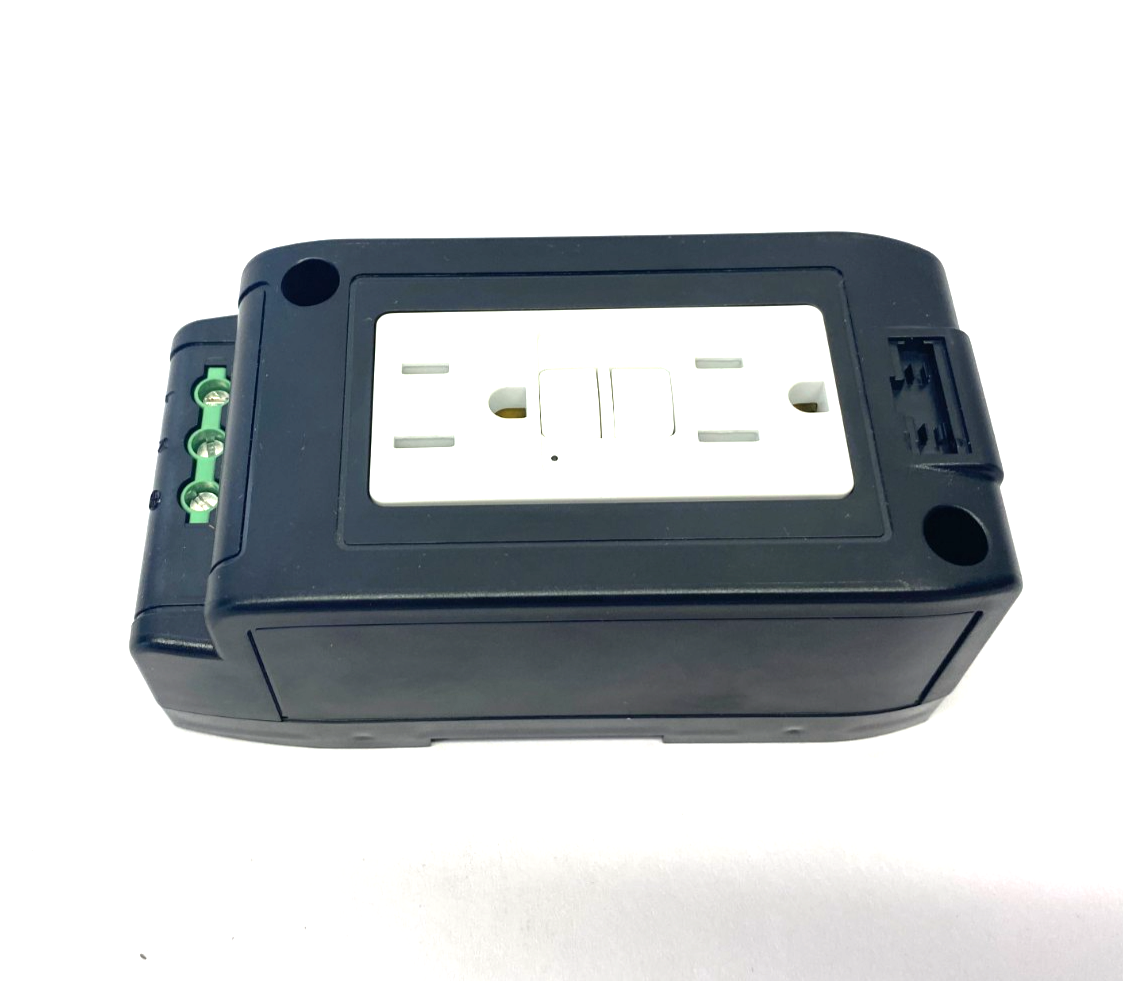 Murrelektronik 67980 Duplex Power Socket NEMA (GFCI) for DIN Rail - Maverick Industrial Sales