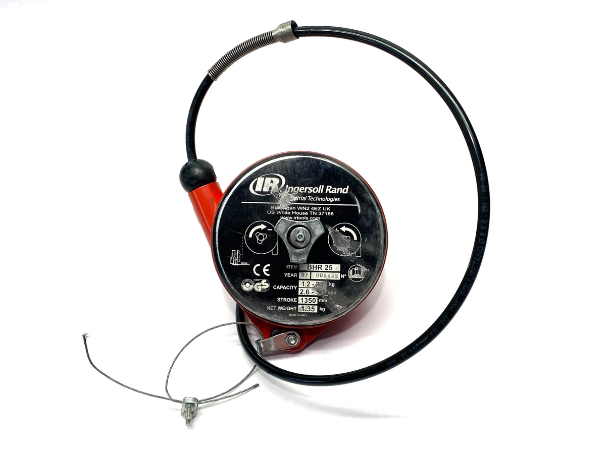 BHR 25 | Ingersoll Rand Air Hose Tool Balancer 1350mm Stroke 1/4" NPT Inlet - Used - Maverick Industrial Sales