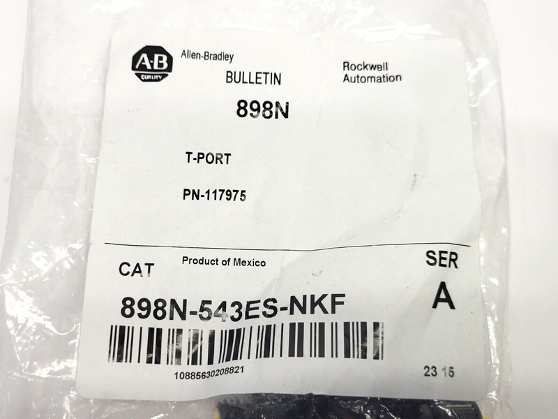 Allen Bradley 898N-543ES-NKF Ser. A Control Power Tee - Maverick Industrial Sales