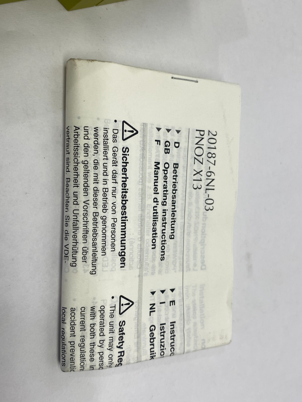 Pilz PNOZ X13 24VDC 5n/o 1n/c Safety Relay 774549 - Maverick Industrial Sales