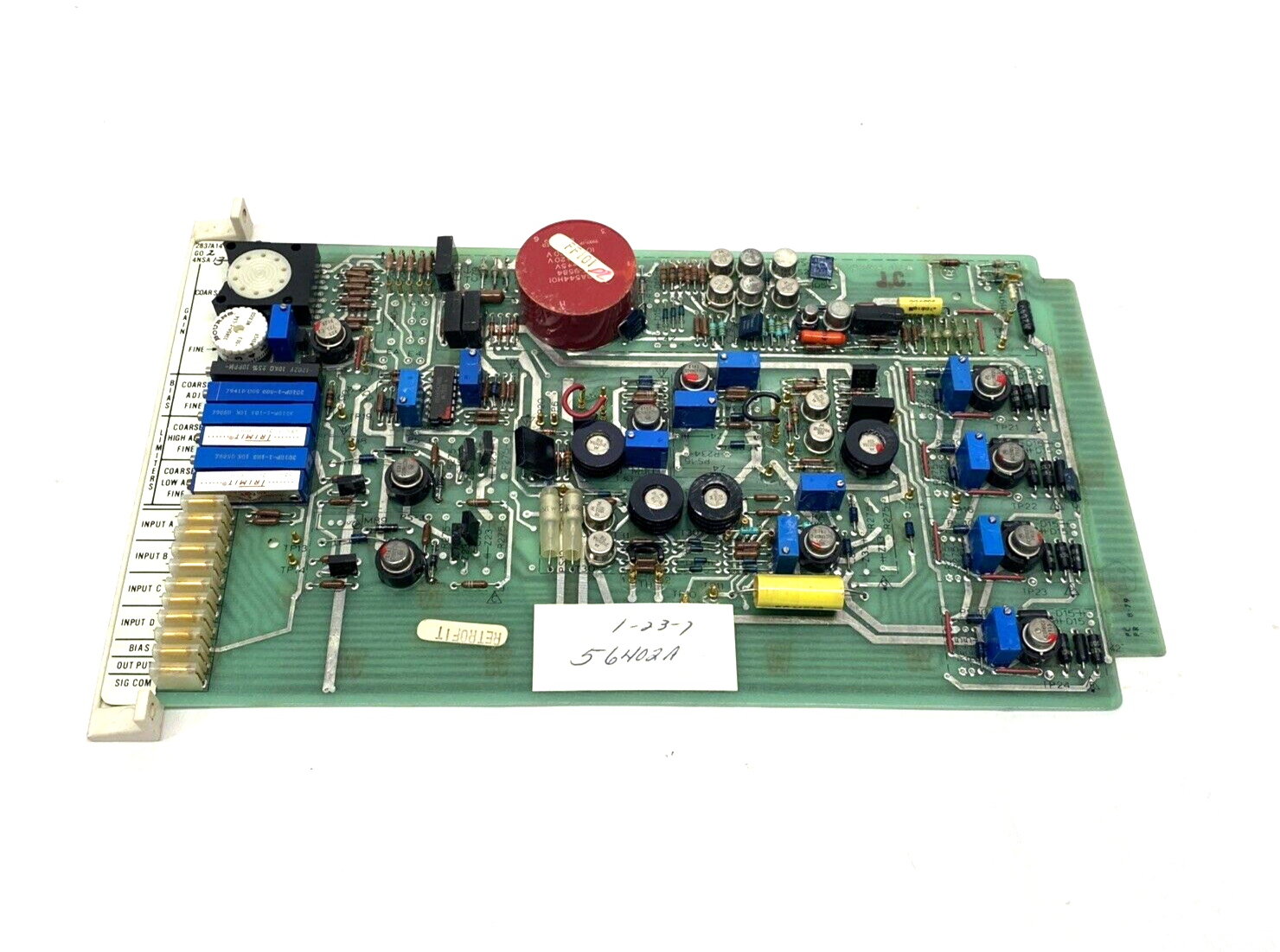 Westinghouse 2837A14 G02 4NSA Summing Amplifier Card PCB, 7300 Module - Maverick Industrial Sales