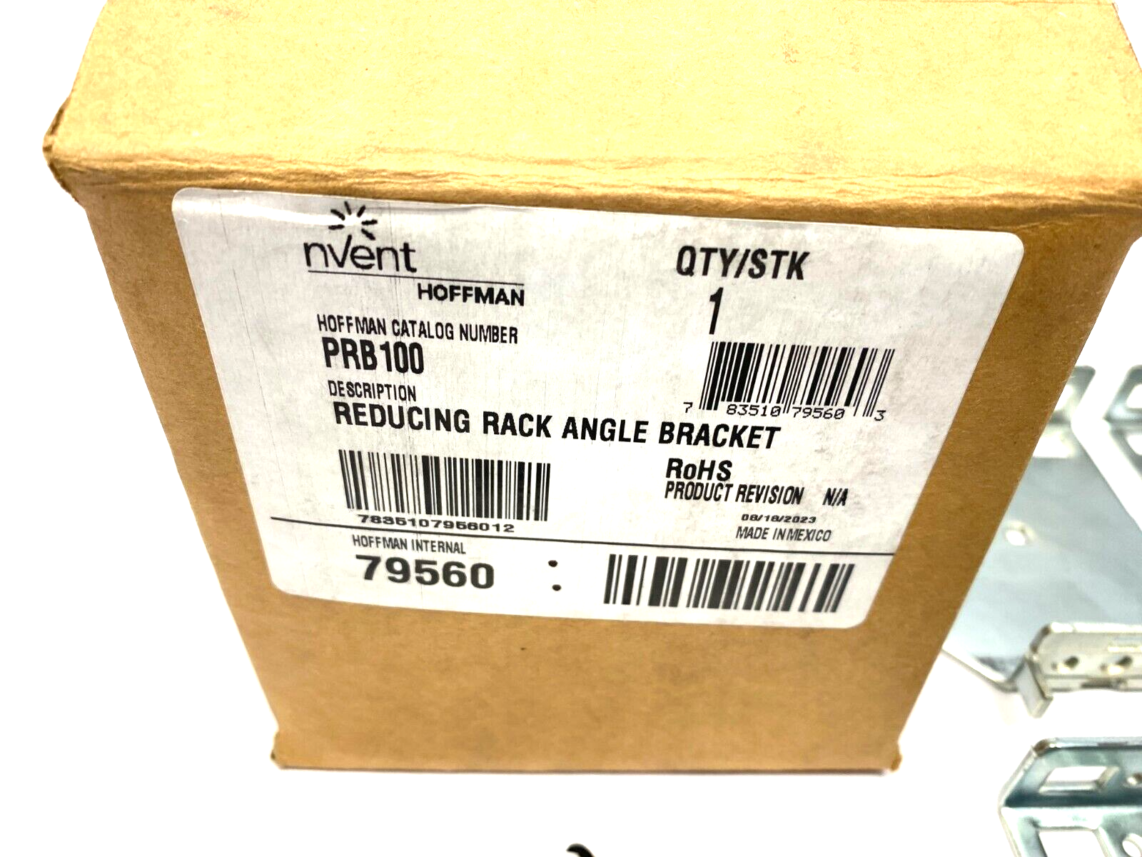 Hoffman PRB100 PROLINE nVent Frame Reducing Bracket, BOX OF 4 - Maverick Industrial Sales