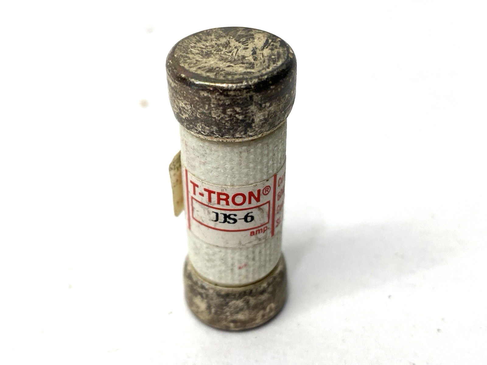 Cooper Bussmann JJS-6 T-Tron Fast-Acting Fuse Class T 600VAC 6A LOT OF 8 - Maverick Industrial Sales