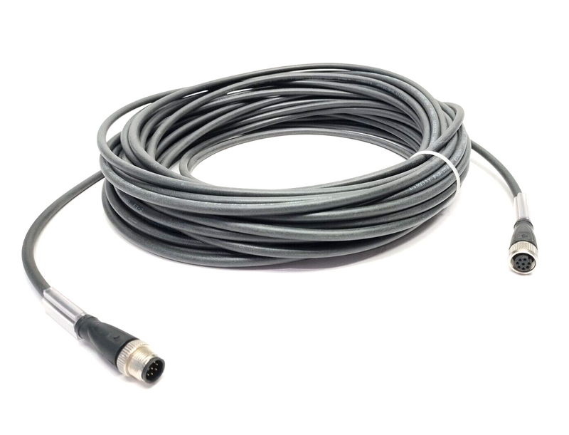 Pepperl+Fuchs V19-G-BK20M-PUR-U-V19-G Cable M12 8-Pin Male To Female 240775-0048 - Maverick Industrial Sales