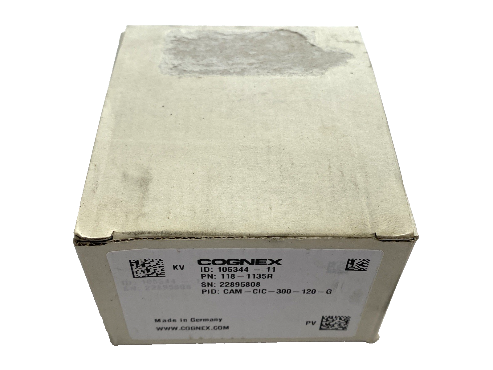 Cognex CAM-CIC-300-120-G GigE Industrial Inspection Area-Scan Camera 118-1135R - Maverick Industrial Sales