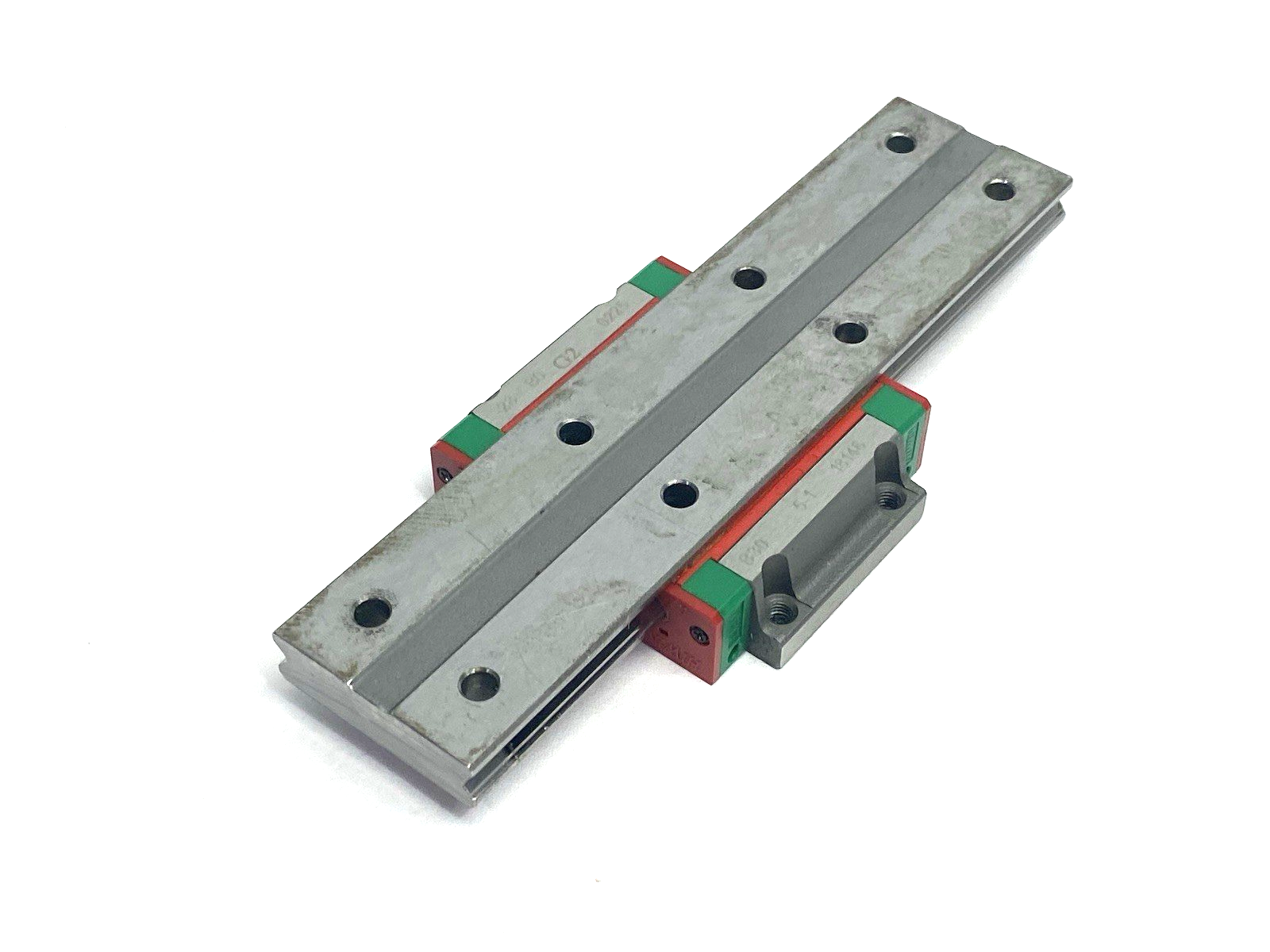 WEW-17-CC-1T1140-Z0-C | Hiwin Linear Guideway Block and Rail, 1-Block, 150mm Rail - Used - Maverick Industrial Sales