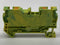 Phoenix Contact PT 4-PE Ground Terminal Block Green/Yellow 3211766 LOT OF 2 - Maverick Industrial Sales