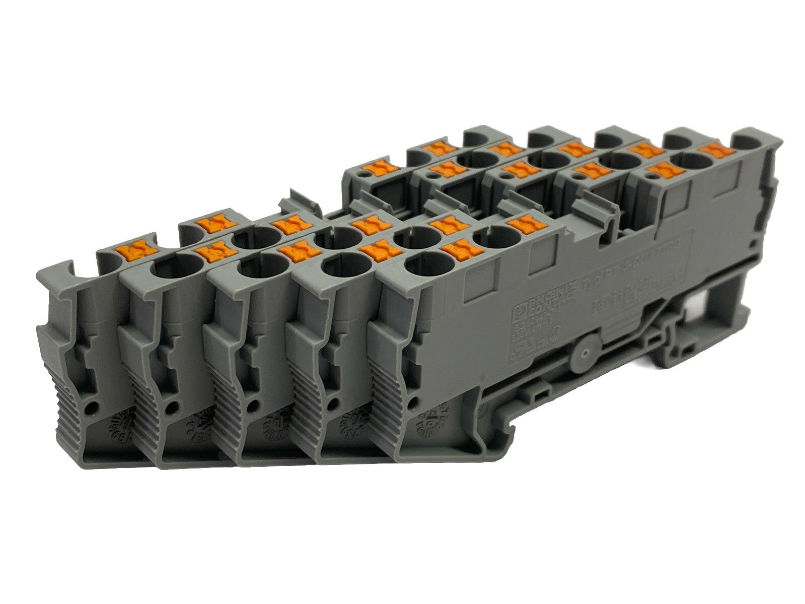 Phoenix Contact PT 4-QUATTRO Feed-Through Terminal Block 3211797 LOT OF 5 - Maverick Industrial Sales