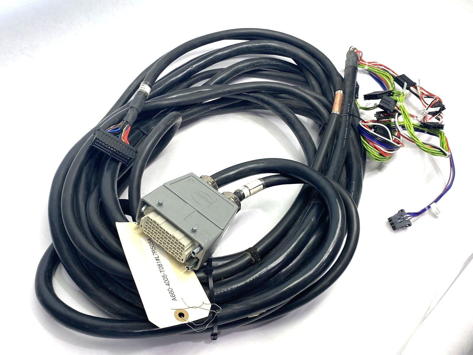 A660-4005-T081 | Fanuc Robotic Power Harness Assembly NO GROUND CABLE - New – Open box - Maverick Industrial Sales