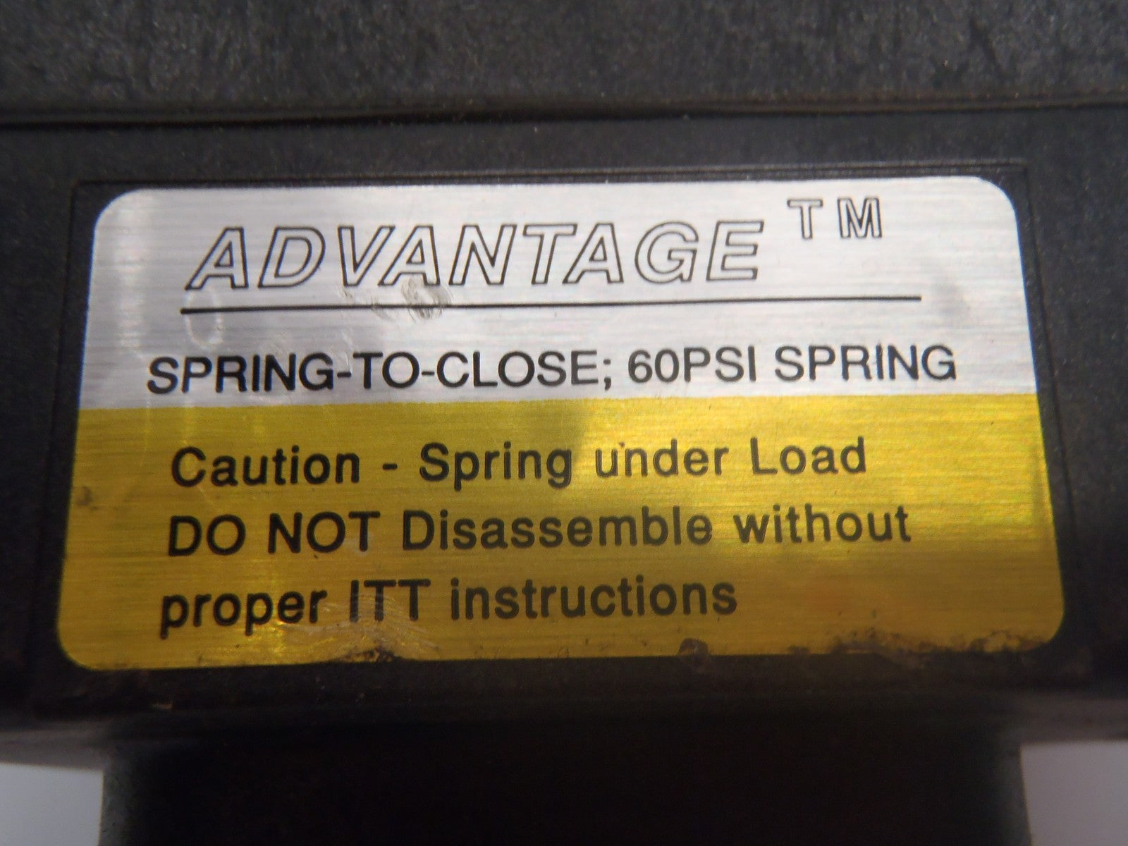 9920-ABX | Westlock Valve Position Monitor W/ Advantage Spring-To-Close 60PSI - Used - Maverick Industrial Sales