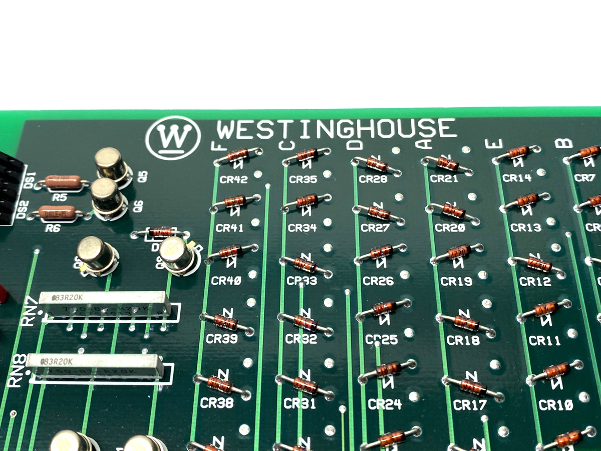 Westinghouse 2D39972G03 Rev 0 Slave Cycler Decoder Stationary PCB - Maverick Industrial Sales