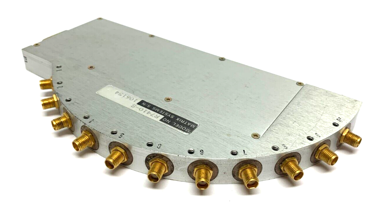 Matrix Systems R7410-S Coaxial Relay Module 7000 Series 10-Port - Maverick Industrial Sales