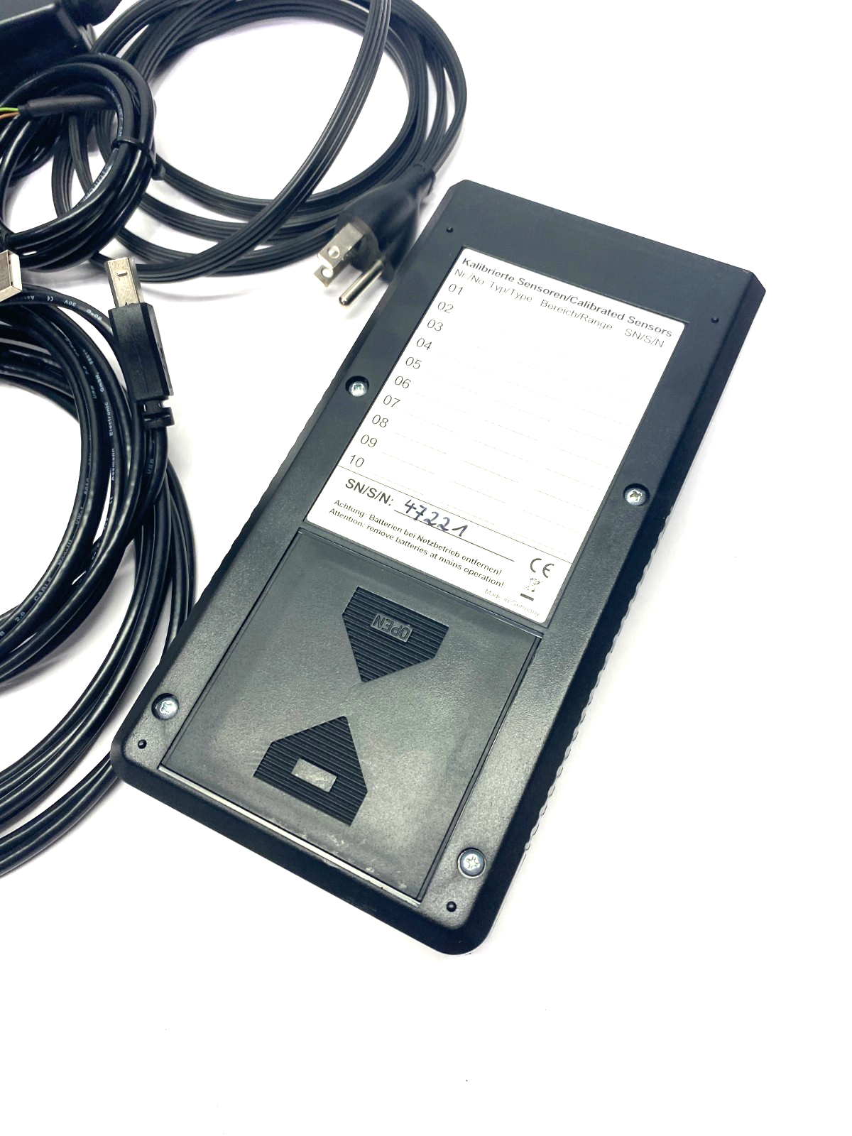 Weber M30 Screw Driving Syst. Torque Gauge, 10 Sets of Parameters, 1/1.000 sec. - Maverick Industrial Sales