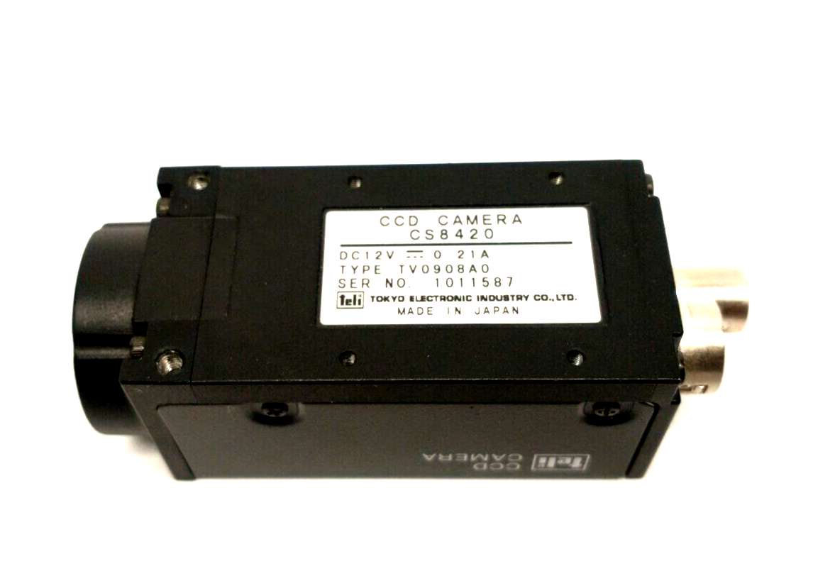 Teli CS8420 Tokyo Electronic CCD Camera 12V 0.21A TV0908A0 - Maverick Industrial Sales