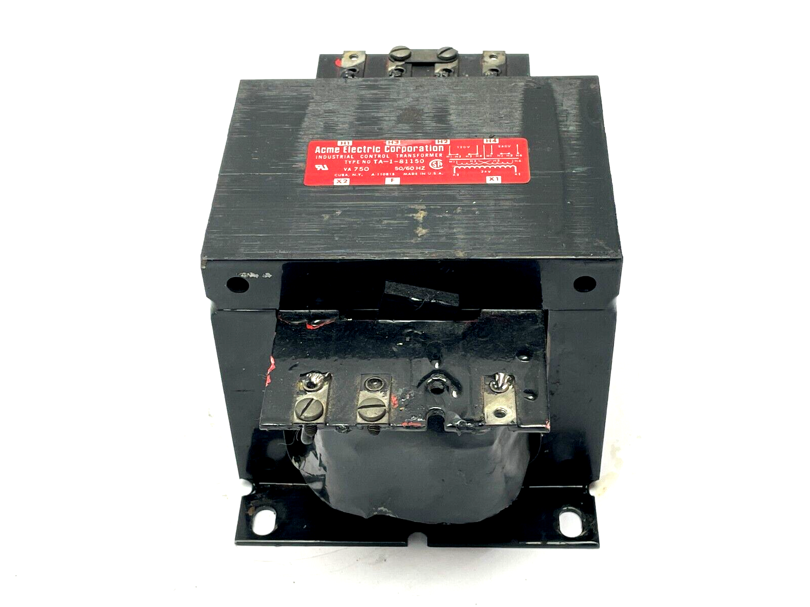 Acme TA-1-81150 Power Transformer 750VA 8Term - Maverick Industrial Sales