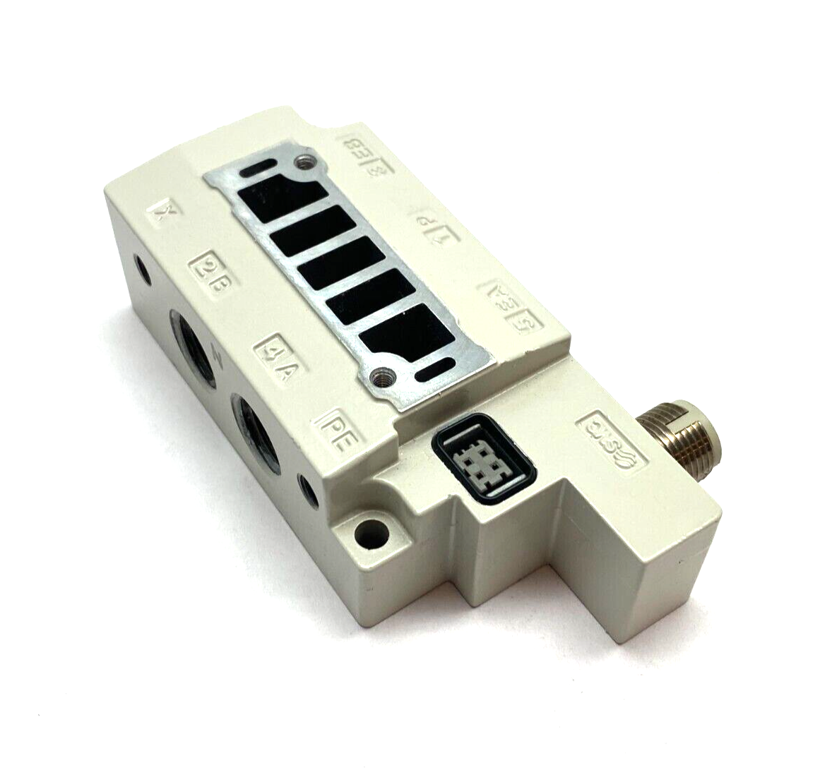 SMC SY50M-27-1-WO-02N Solenoid Valve Subplate SY5000 5-Port - Maverick Industrial Sales