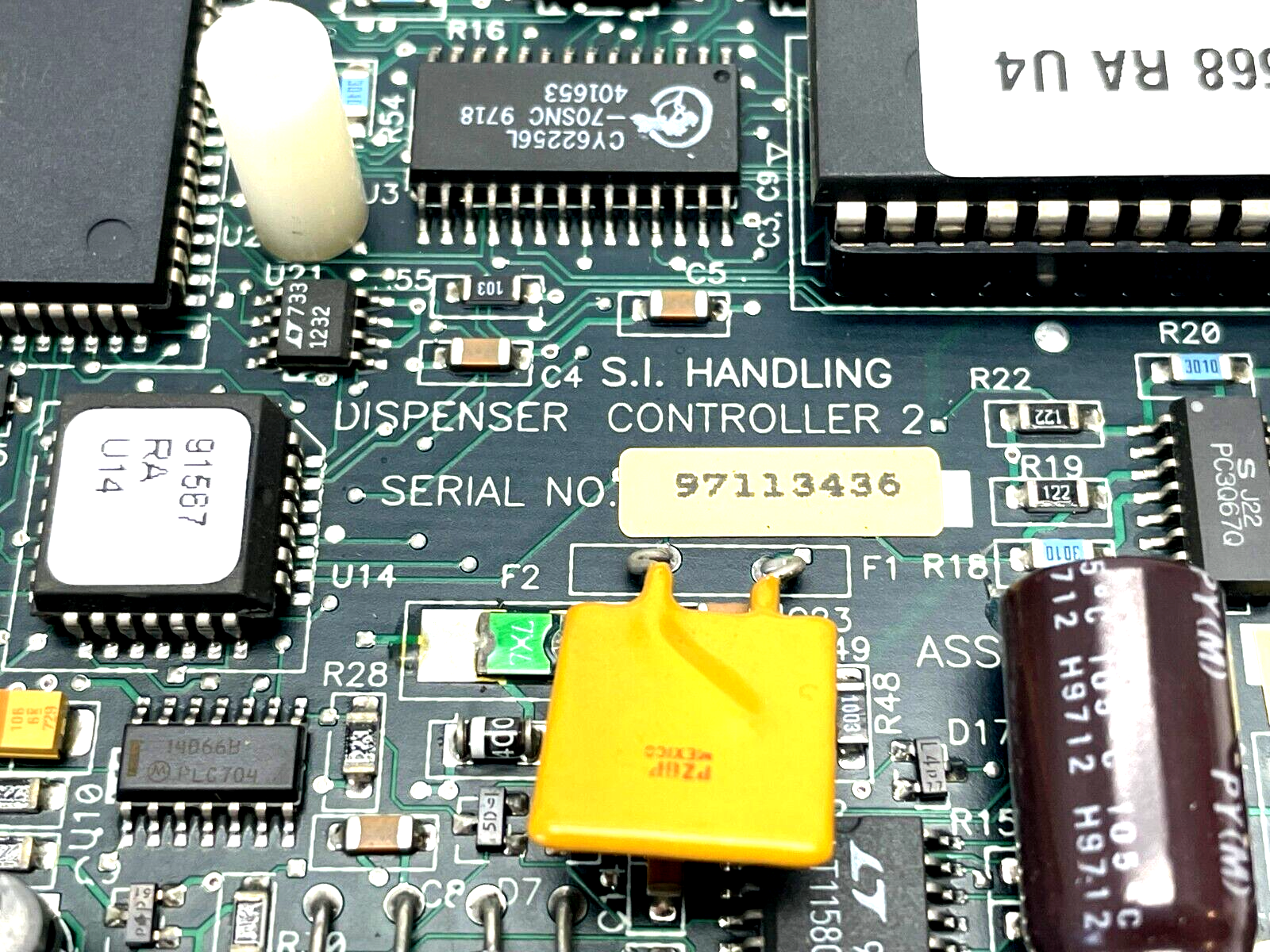 SI Handling EIT 91565 Rev. A Dispenser Controller Board - Maverick Industrial Sales