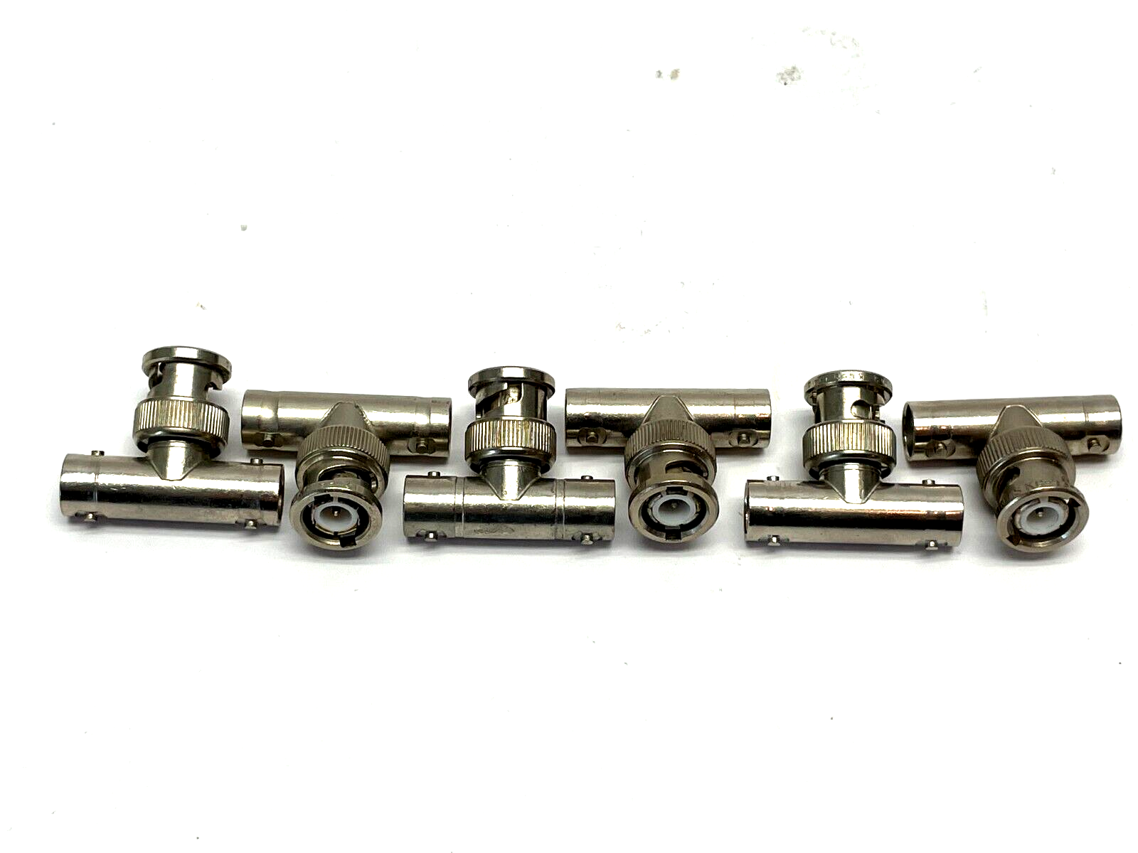 Kings KC-99-31 Adapter Tee 50 Ohm BNC 1M-2F LOT OF 6 - Maverick Industrial Sales
