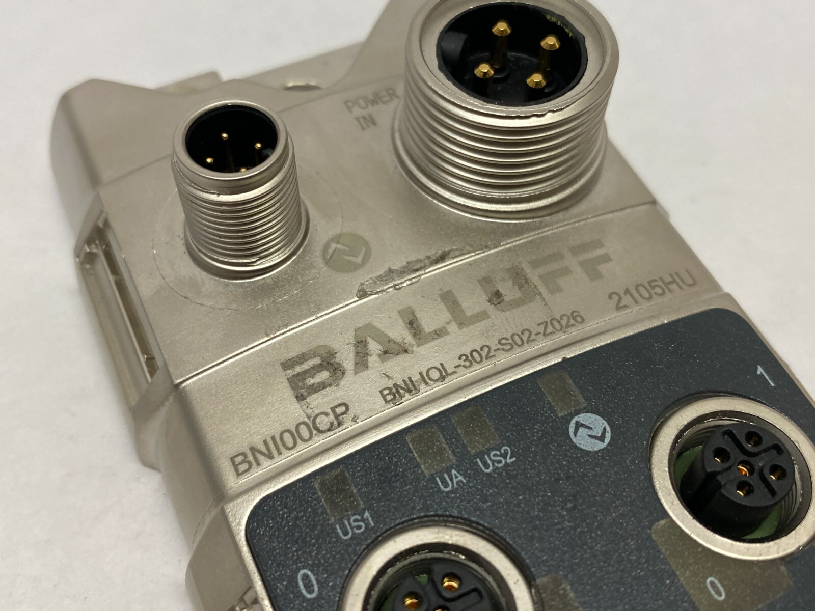 BNI00CP, BNI IOL-302-S02-Z026 | Balluff BNI00CP IO-Link Sensor/Actuator Hub, BNI IOL-302-S02-Z026 - Used - Maverick Industrial Sales
