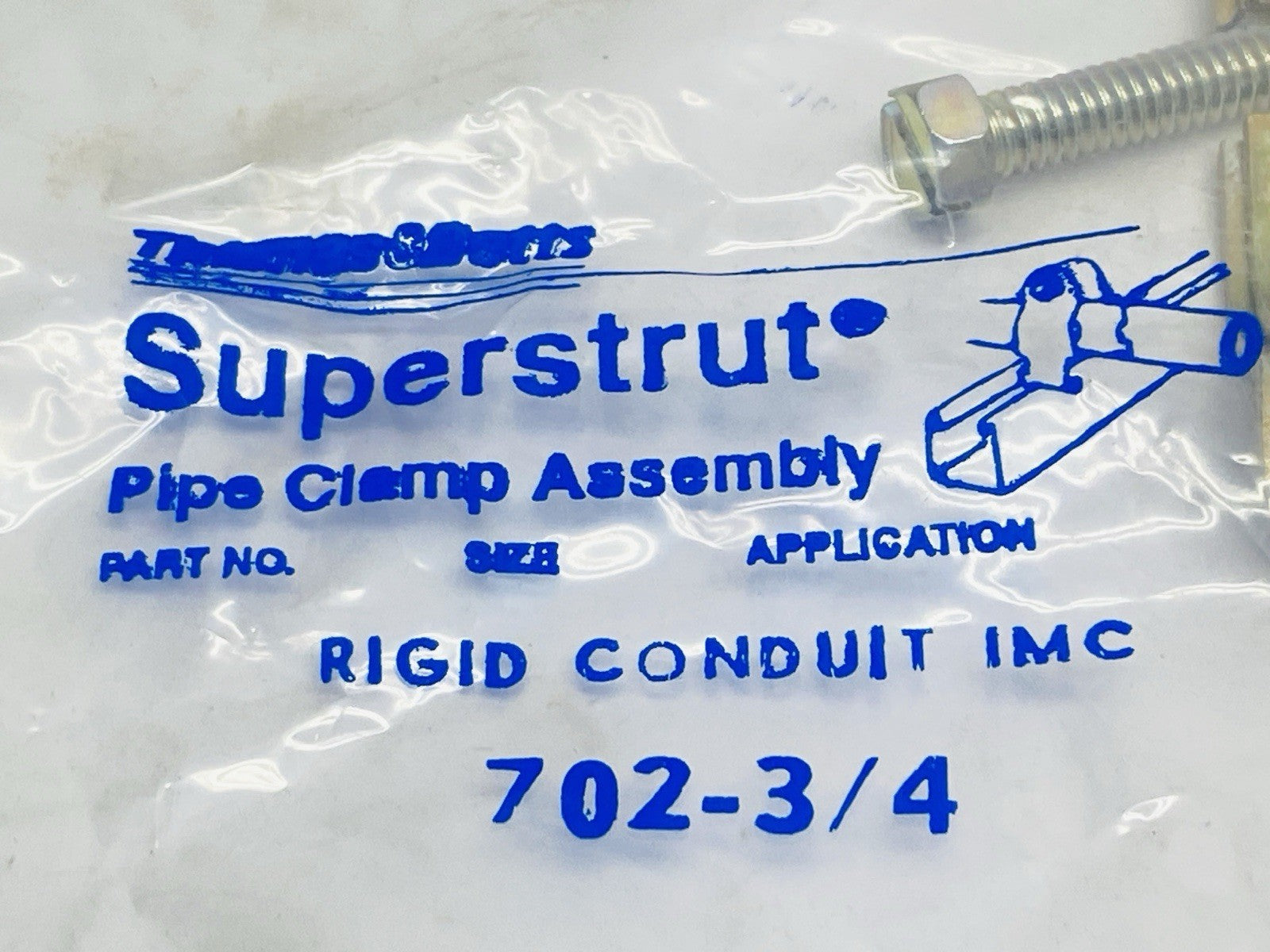 Thomas & Betts 702-3/4 Superstrut Rigid Strut Strap 3/4" LOT OF 2 - Maverick Industrial Sales
